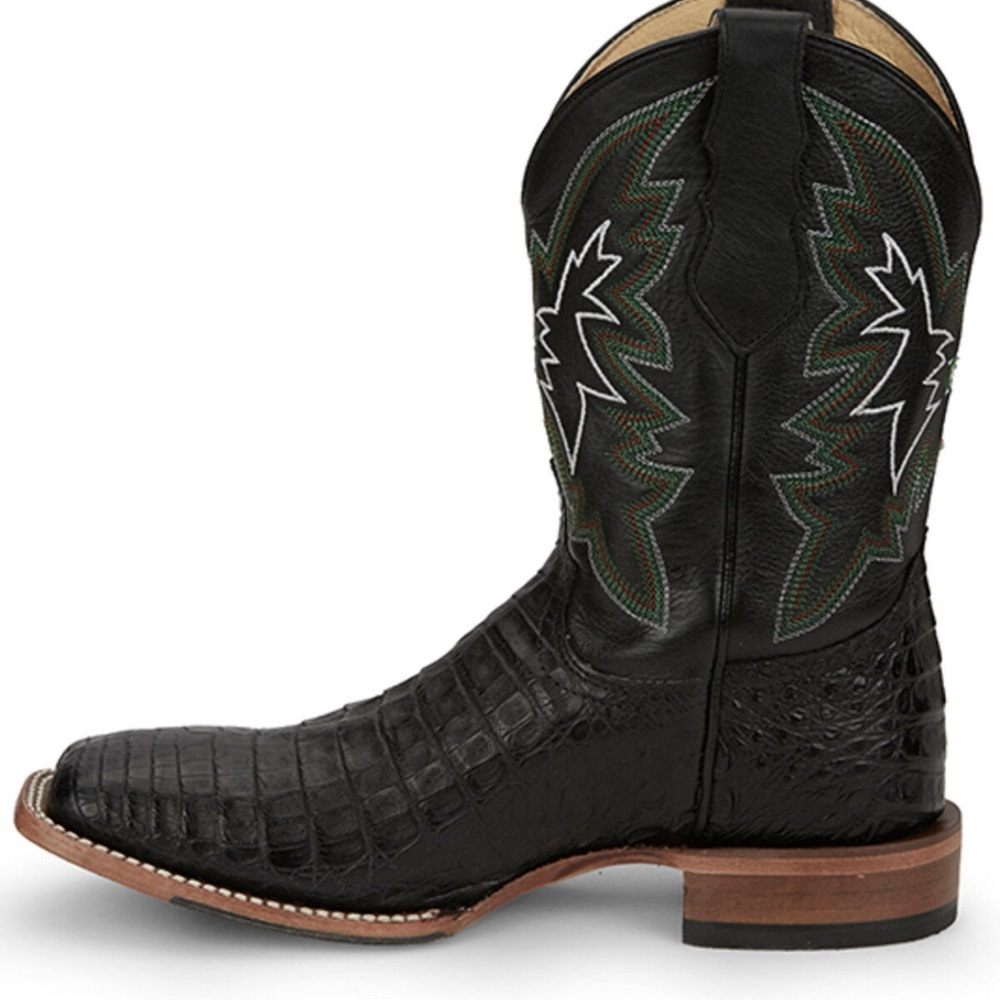 Black Western Leather Boots